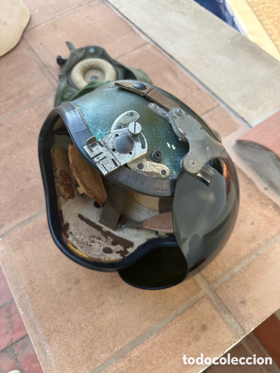 Antig&uuml;edades: Casco piloto helic&oacute;ptero americano - Foto 12