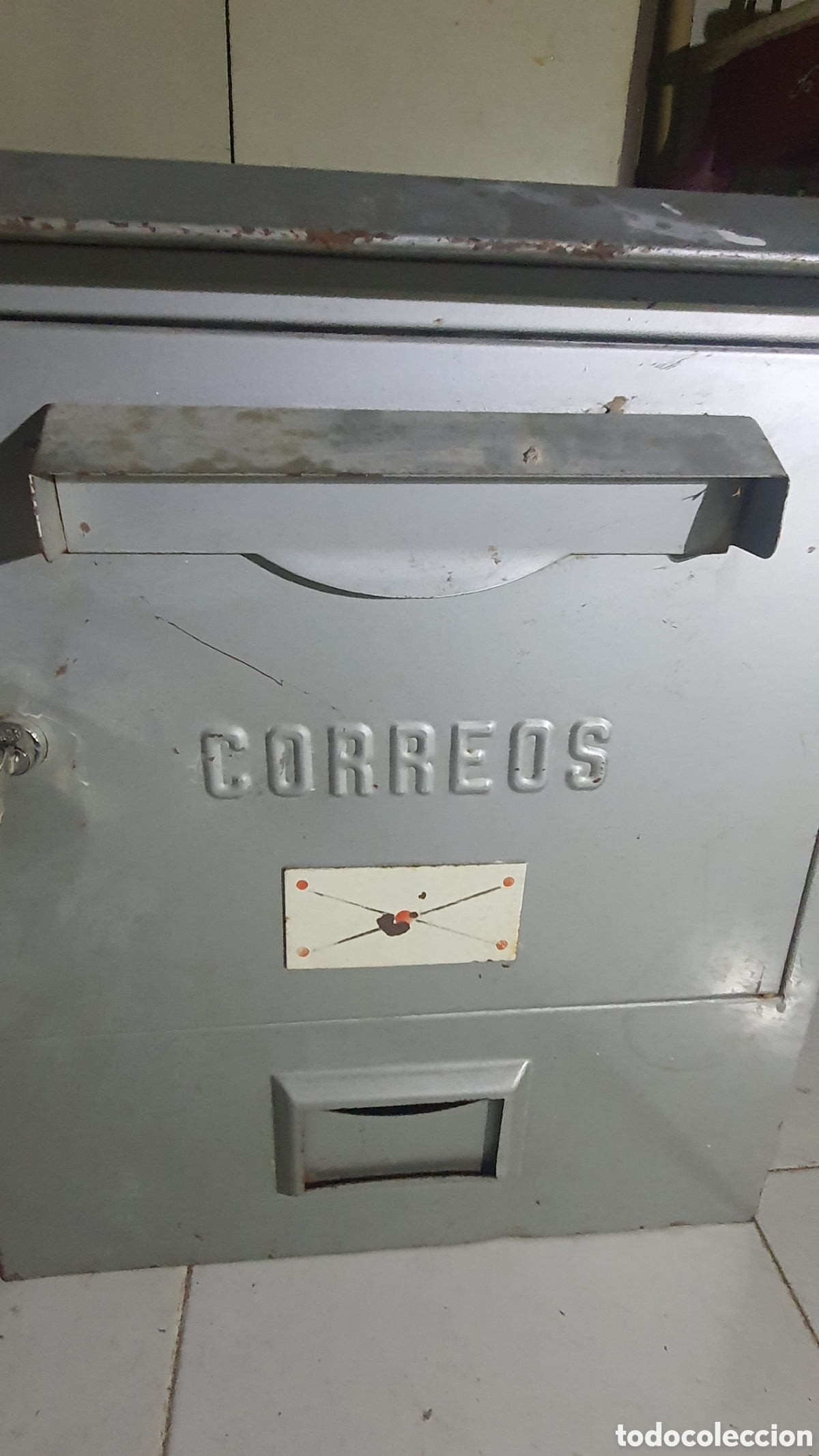 Antig&uuml;edades: Antiguo buz&oacute;n de Correos mural - Foto 4