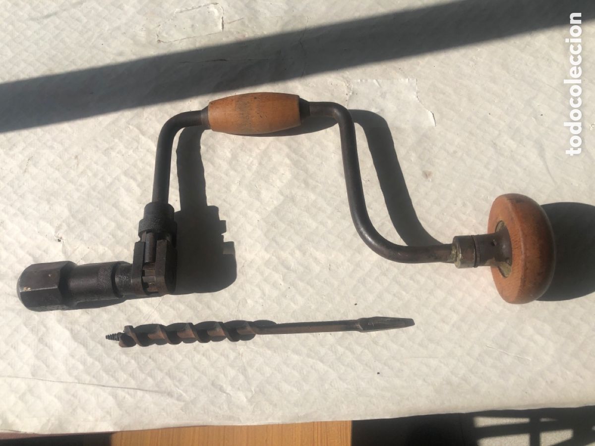 Antig&uuml;edades: Antiguo berbiqui / taladro manual reversible - Foto 1