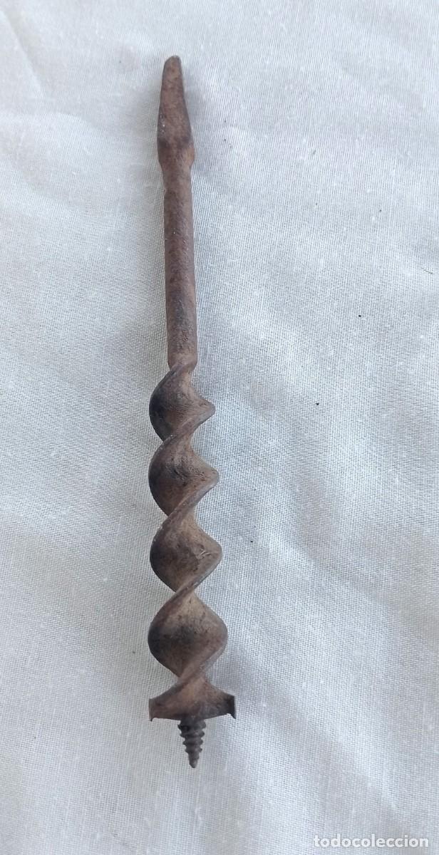 Antig&uuml;edades: BROCA DE TALADRO ANTIGUO - Foto 3