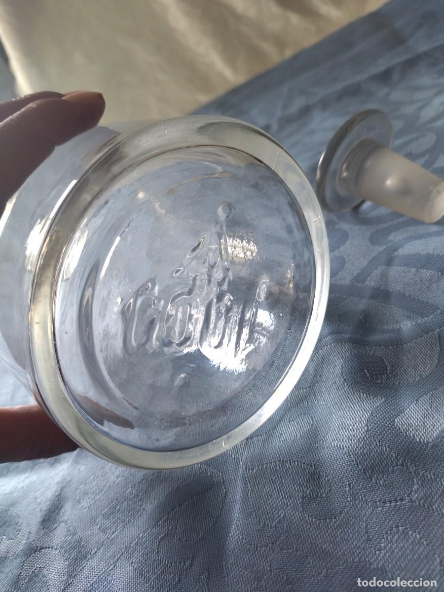 Antig&uuml;edades: Antigua botella de botica de 1 L - Foto 7