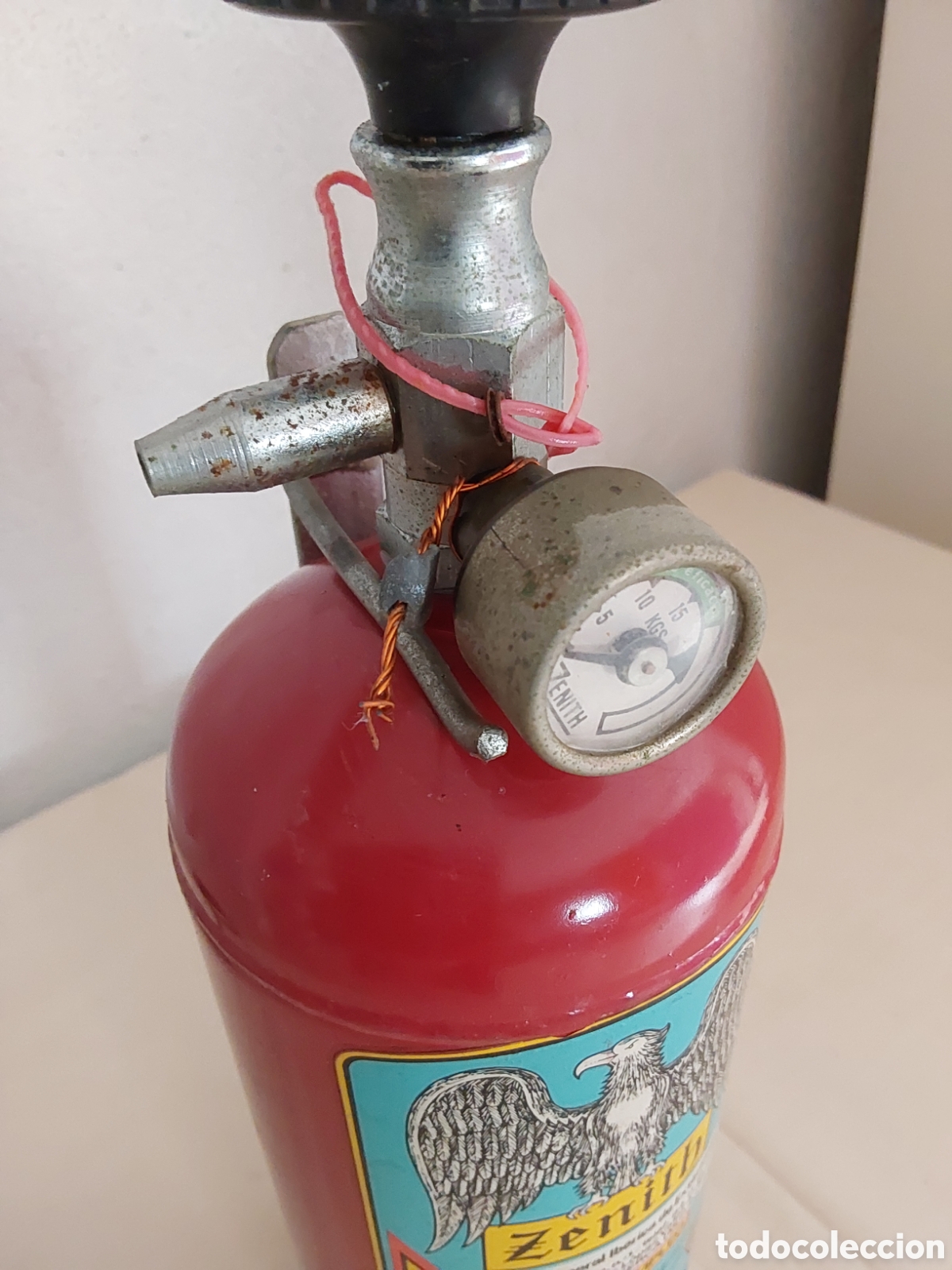 Antig&uuml;edades: Extintor Zenith 1974 - Foto 4