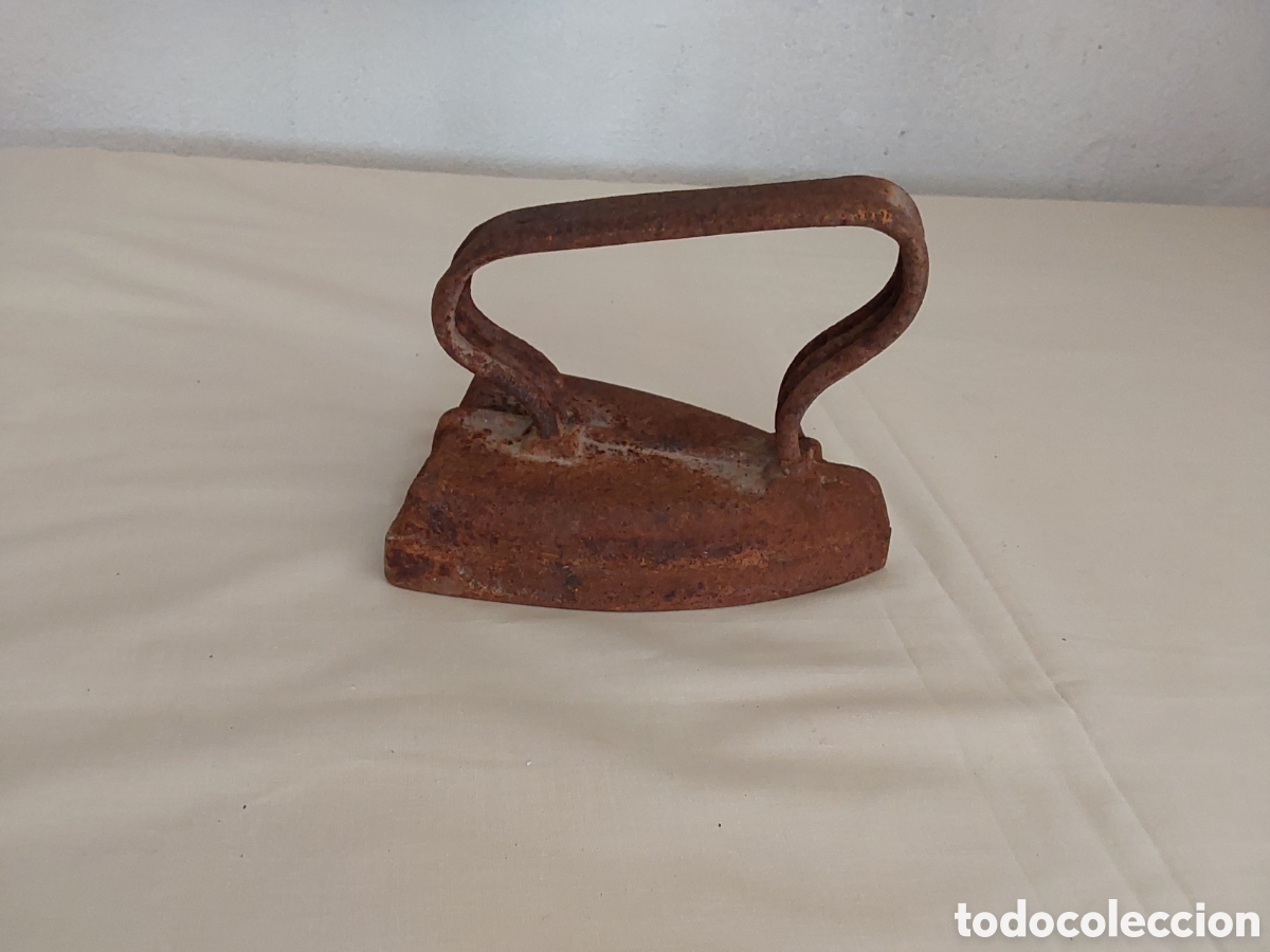 Antig&uuml;edades: Plancha de hierro fundido SXIX - Foto 6