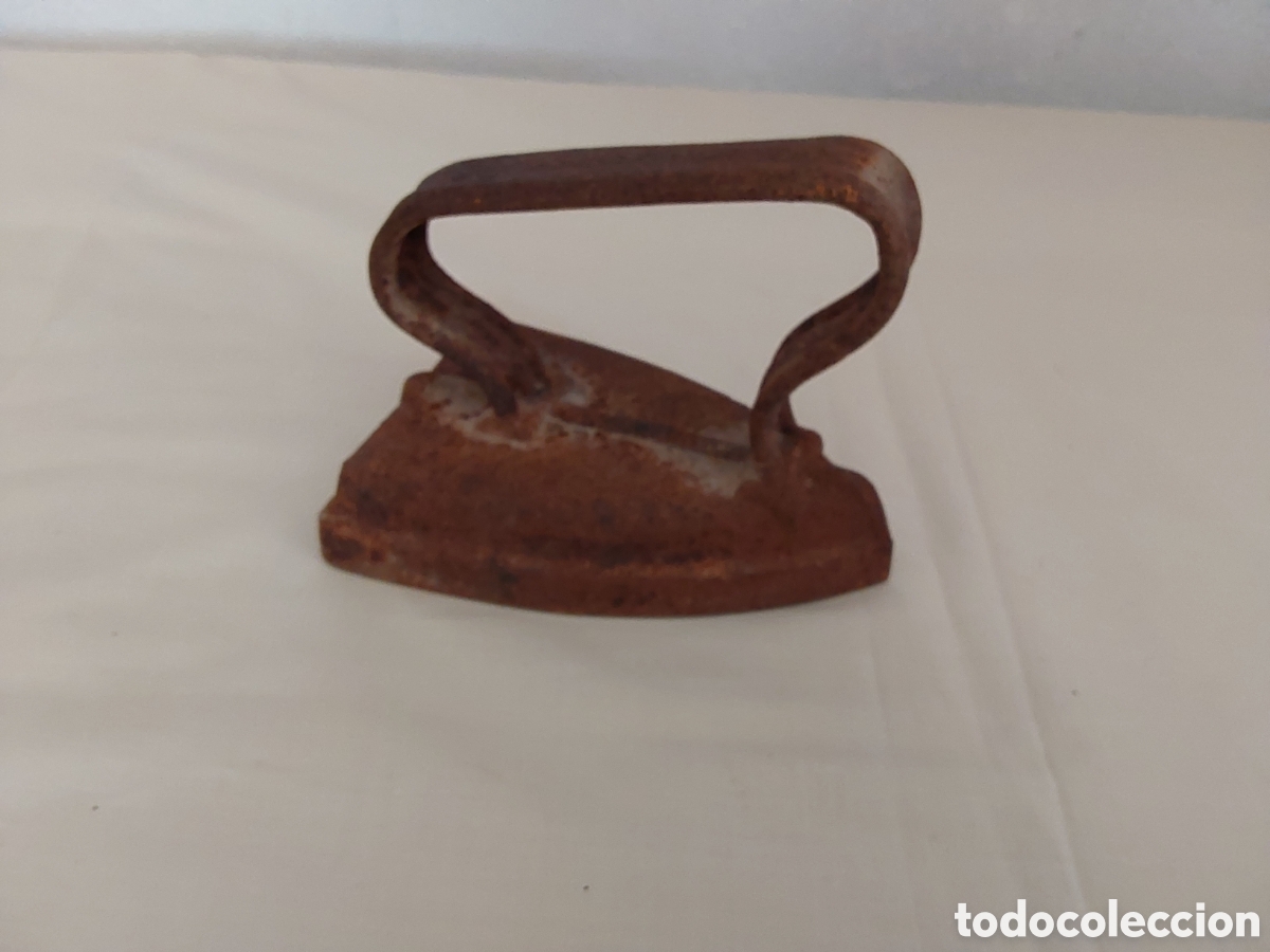 Antig&uuml;edades: Plancha de hierro fundido SXIX - Foto 7