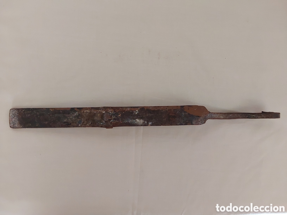 Antig&uuml;edades: Tranca de hierro fundido S.XIX - Foto 2