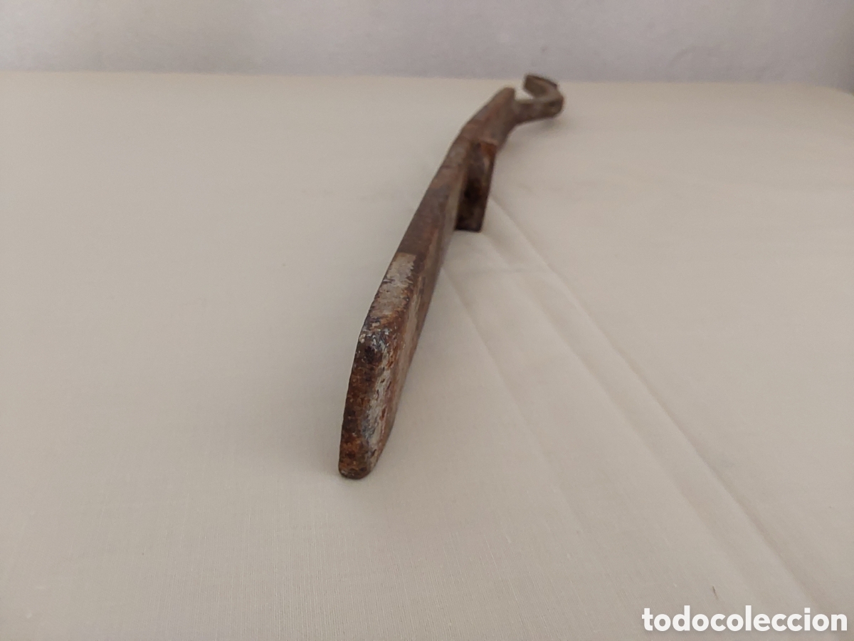 Antig&uuml;edades: Tranca de hierro fundido S.XIX - Foto 3