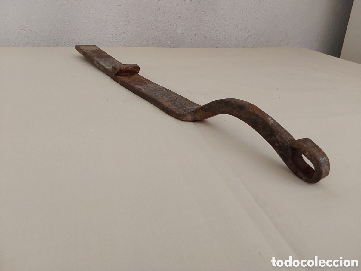 Antig&uuml;edades: Tranca de hierro fundido S.XIX - Foto 4
