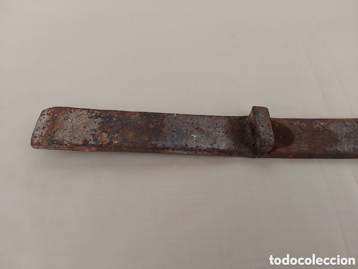 Antig&uuml;edades: Tranca de hierro fundido S.XIX - Foto 5