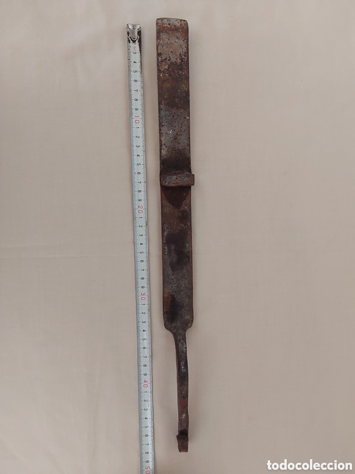 Antig&uuml;edades: Tranca de hierro fundido S.XIX - Foto 7