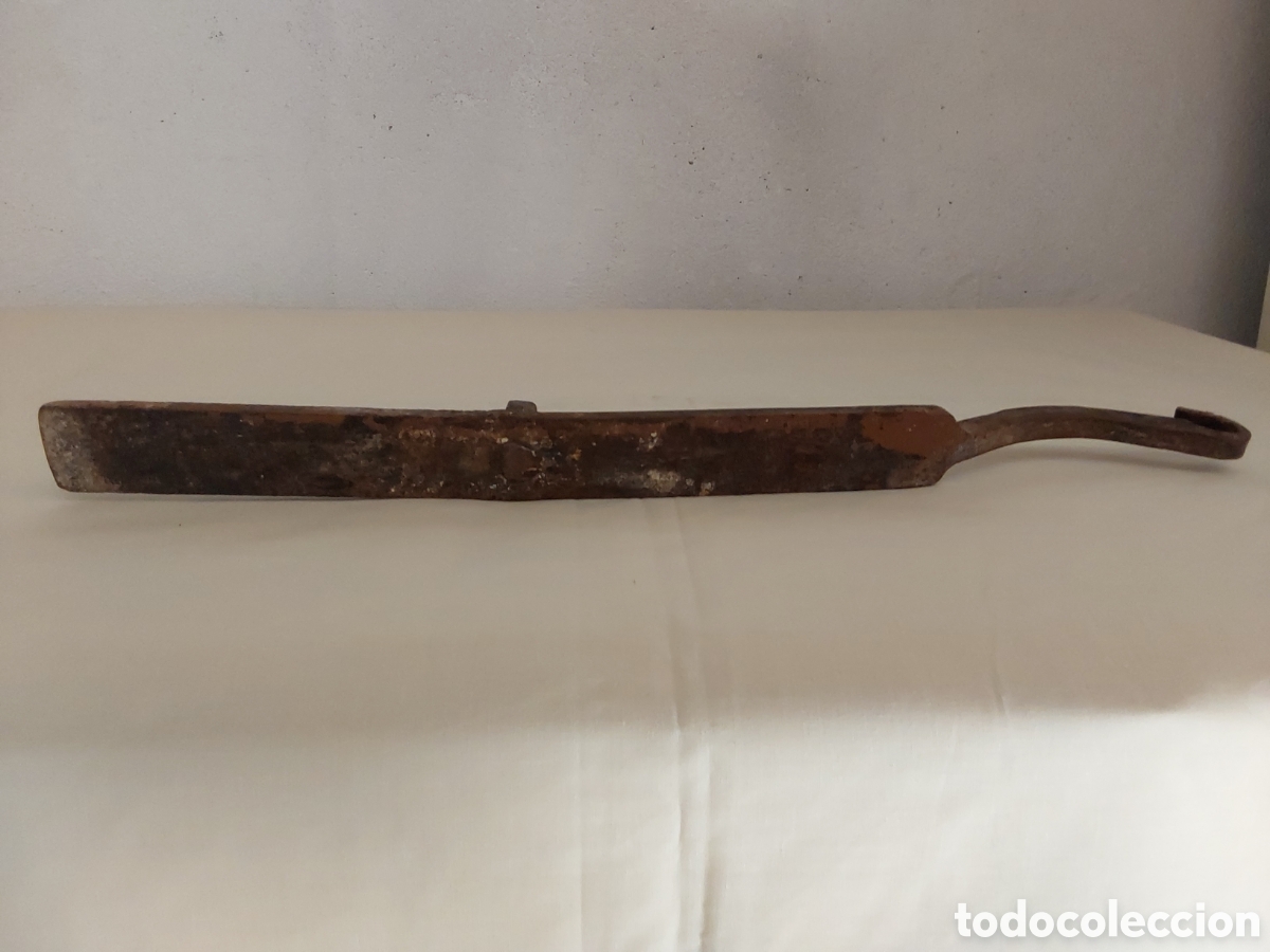 Antig&uuml;edades: Tranca de hierro fundido S.XIX - Foto 9
