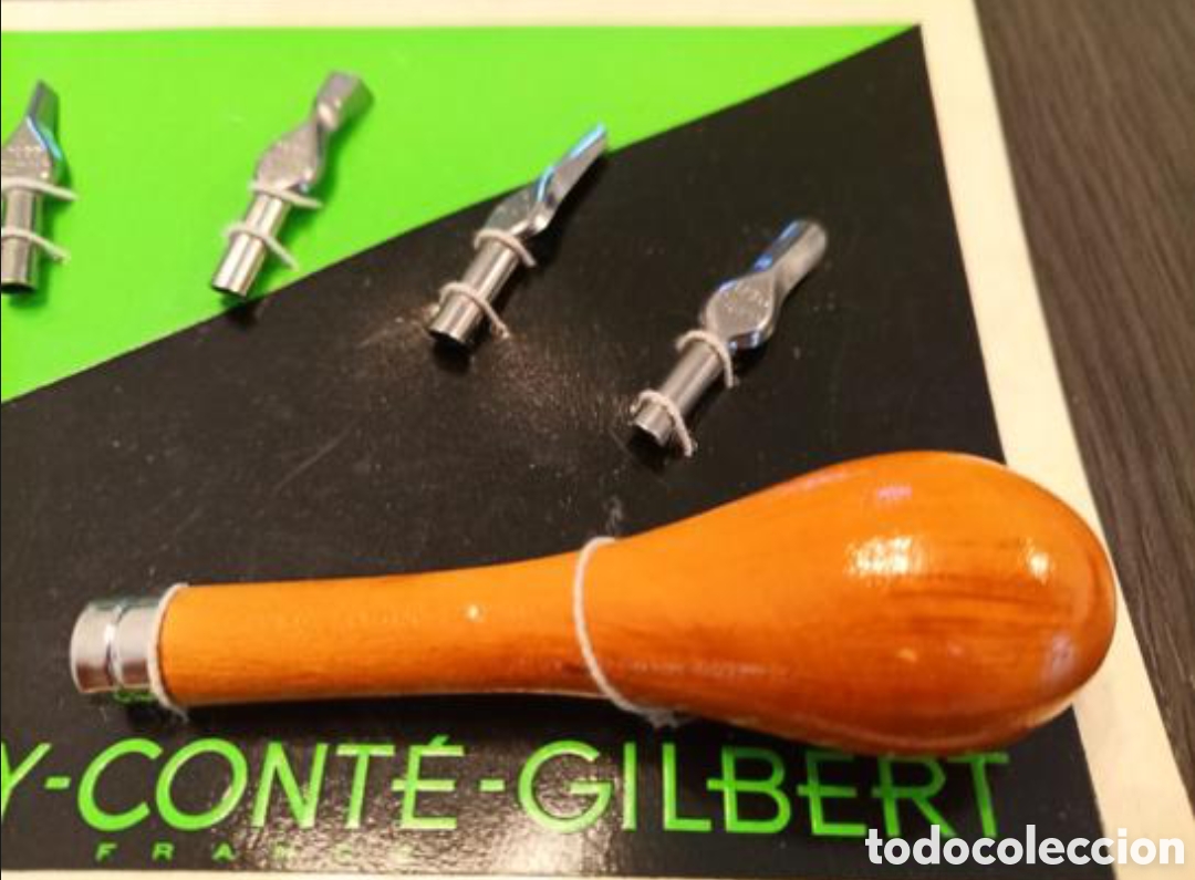 Antig&uuml;edades: Antiguas Gubias BLANZY-CONT&Eacute;-GILBERT - Foto 2