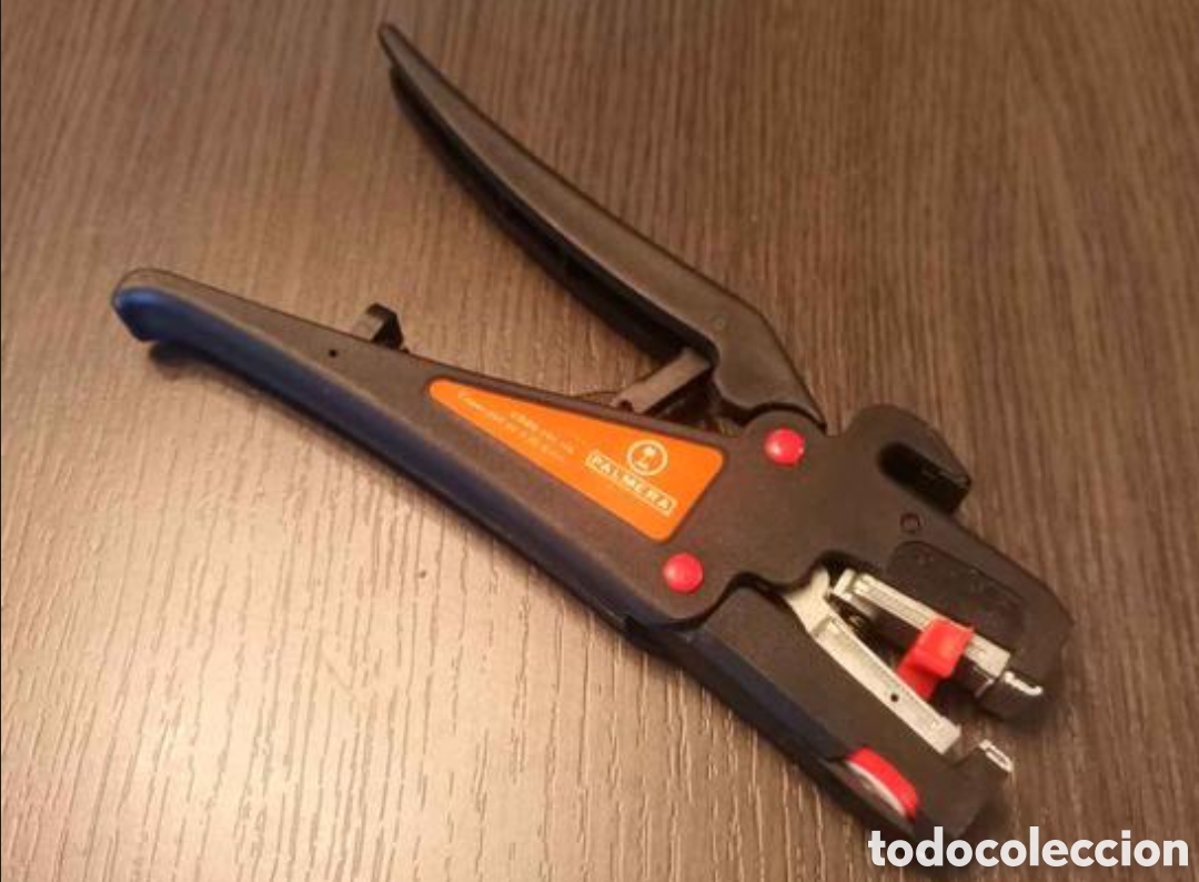 Antig&uuml;edades: Alicate Pela cables PALMERA Autoajustabl - Foto 3