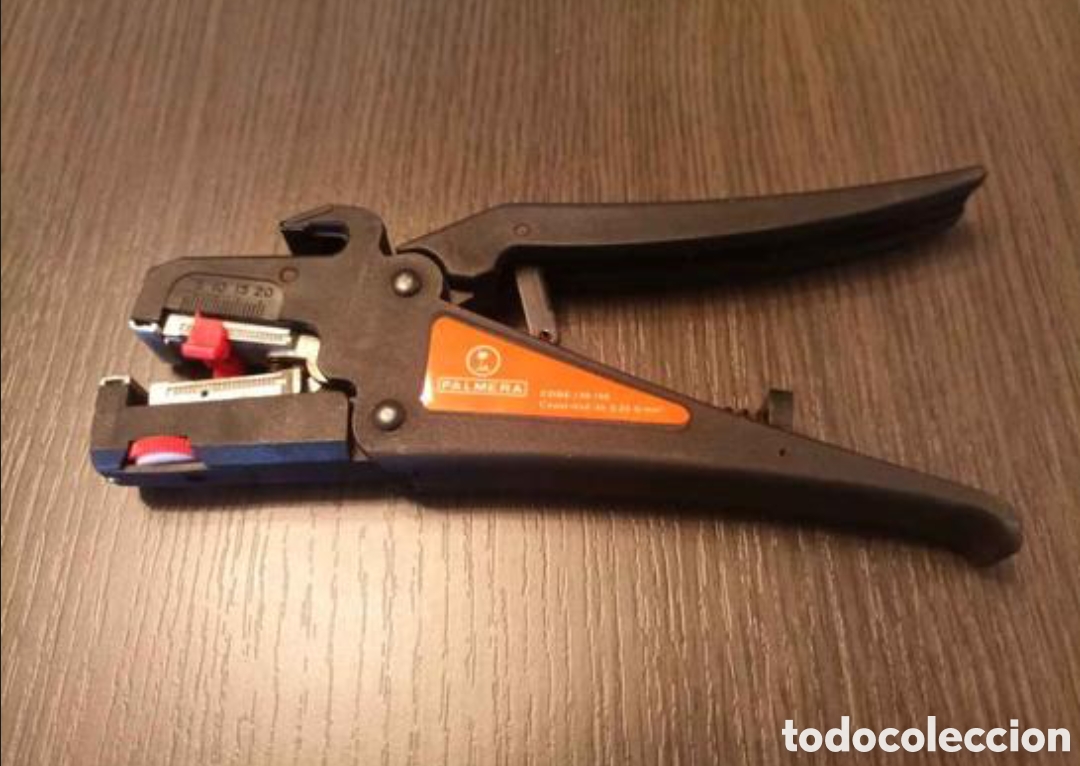 Antig&uuml;edades: Alicate Pela cables PALMERA Autoajustabl - Foto 1