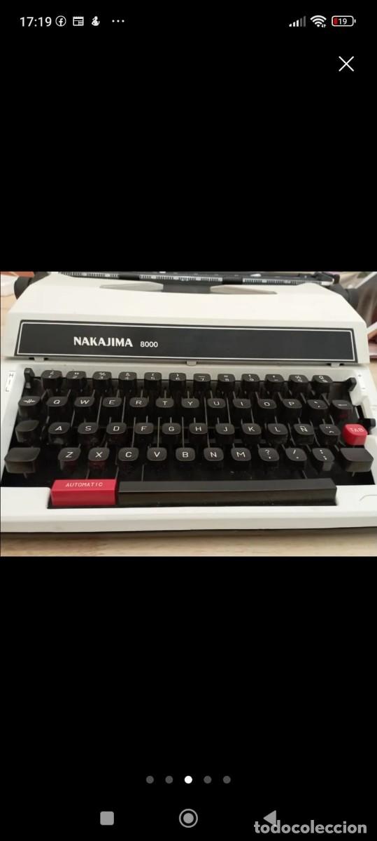 Antig&uuml;edades: Maquina de escribir Nakajima - Foto 1