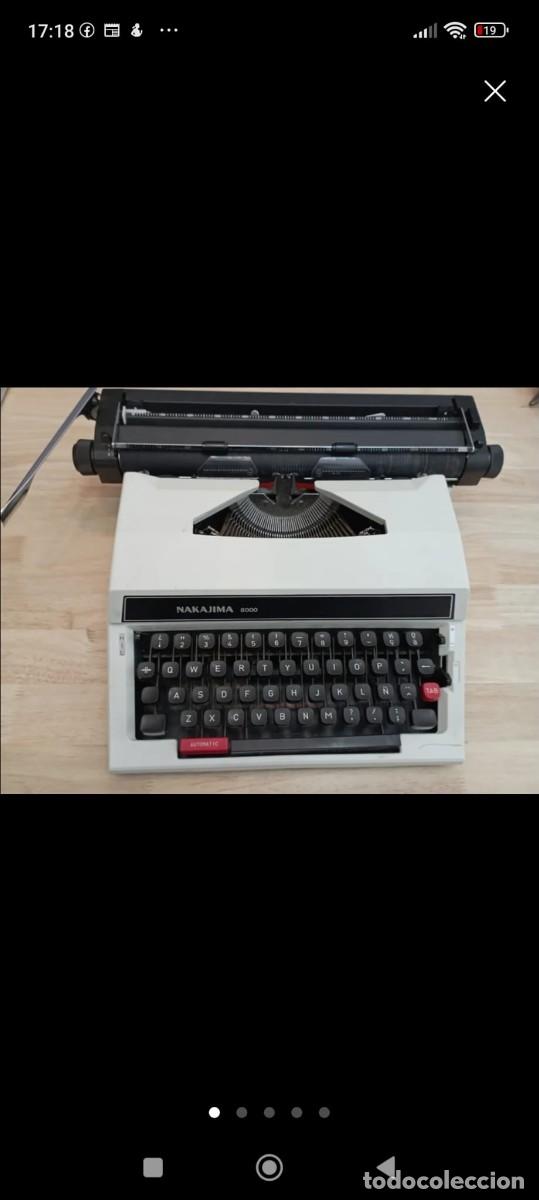 Antig&uuml;edades: Maquina de escribir Nakajima - Foto 5