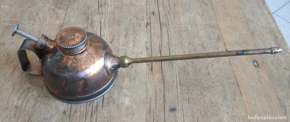 Antig&uuml;edades: Aceitera industrial 250 grs. - Foto 2
