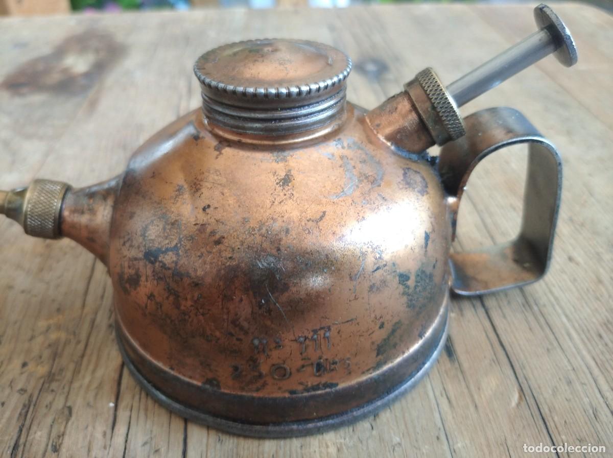 Antig&uuml;edades: Aceitera industrial 250 grs. - Foto 6