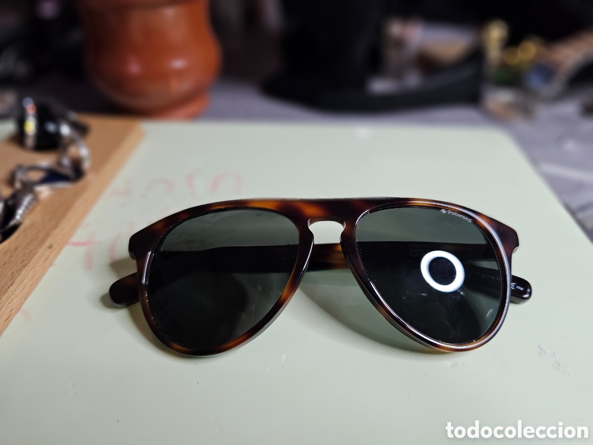 Antig&uuml;edades: Gafas Polaroid vintage marr&oacute;n - Foto 2