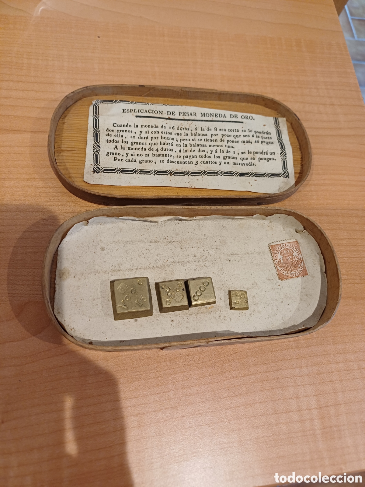 Antig&uuml;edades: Balanza antigua de precisi&oacute;n - Foto 3
