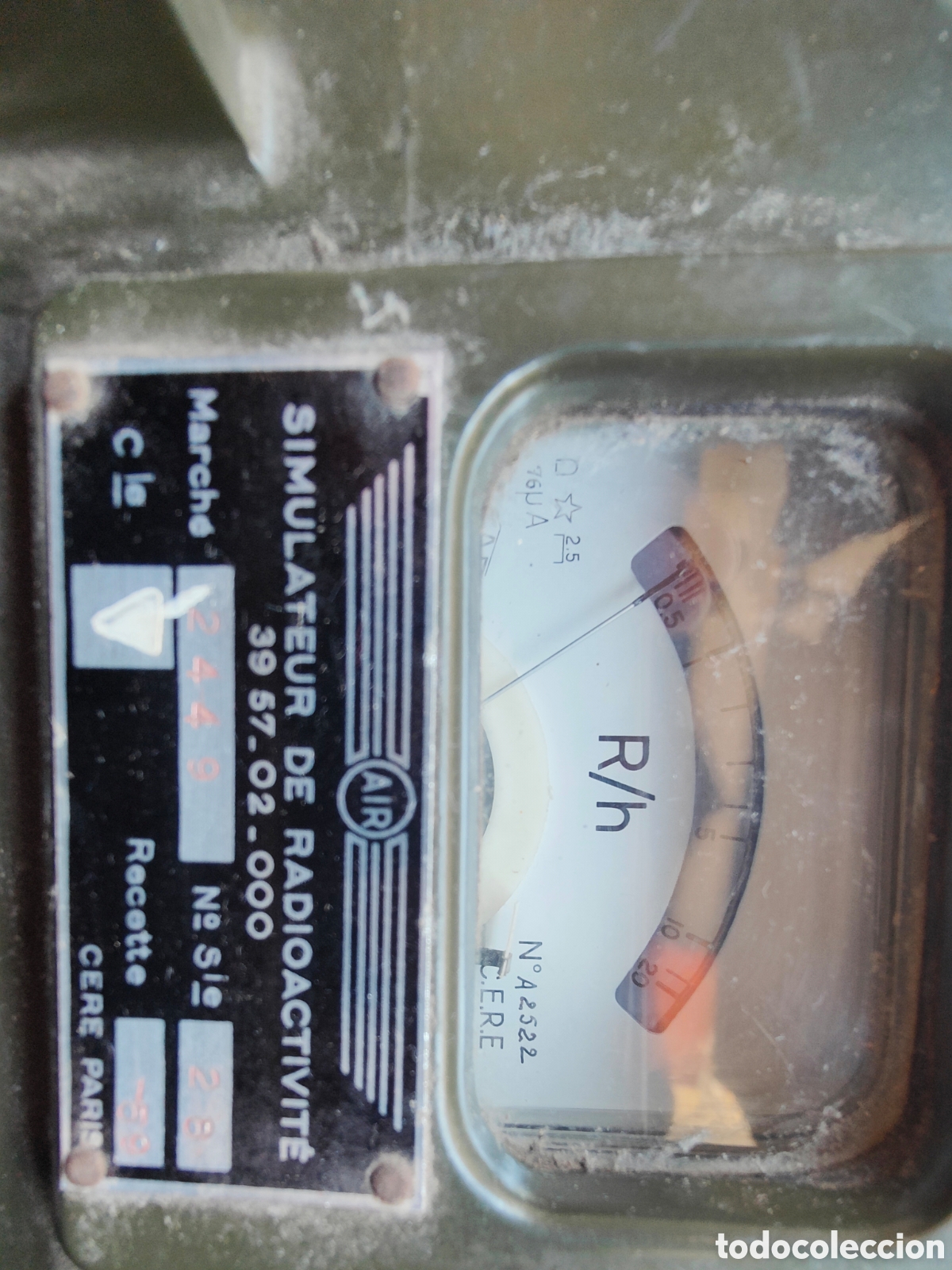 Antig&uuml;edades: SIMULADOR DE RADIOACTIVIDAD DEL EJERCITO FRANCES - Foto 8