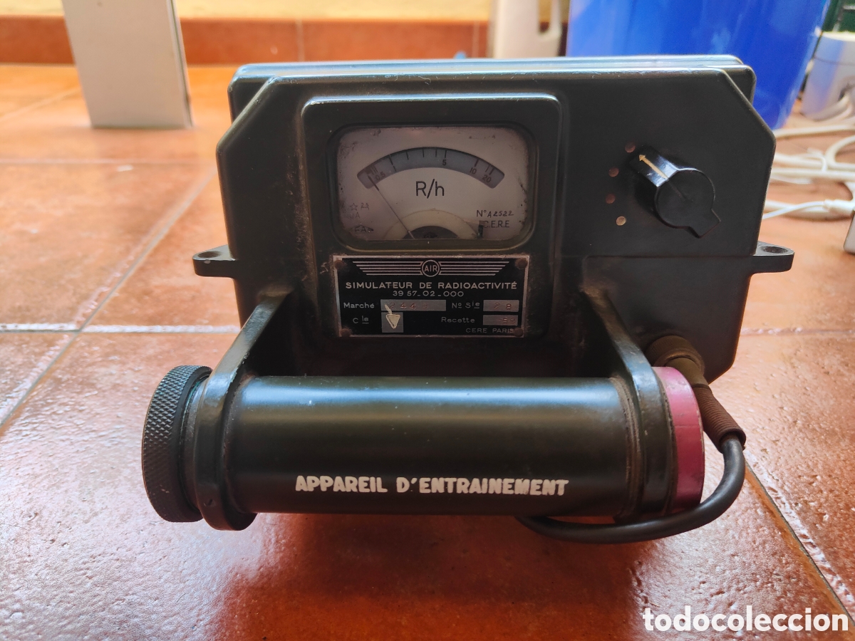 Antig&uuml;edades: SIMULADOR DE RADIOACTIVIDAD DEL EJERCITO FRANCES - Foto 2