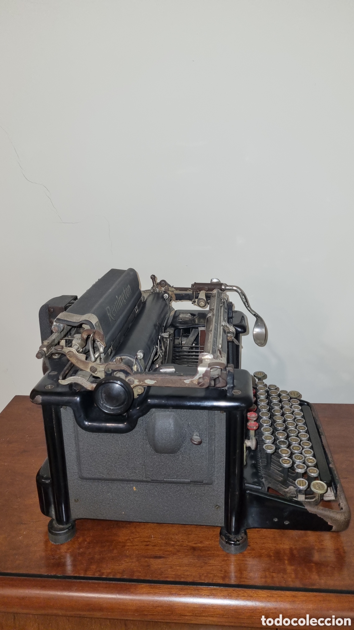 Antig&uuml;edades: M&aacute;quina de escribir Remington - Foto 3