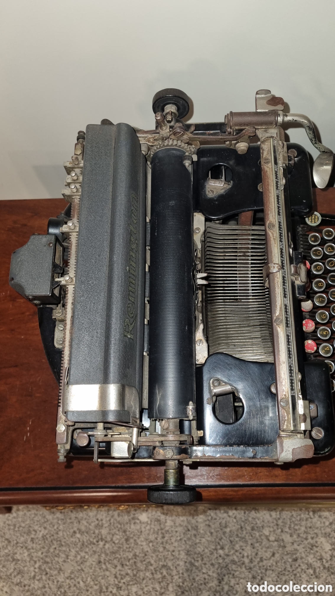 Antig&uuml;edades: M&aacute;quina de escribir Remington - Foto 4