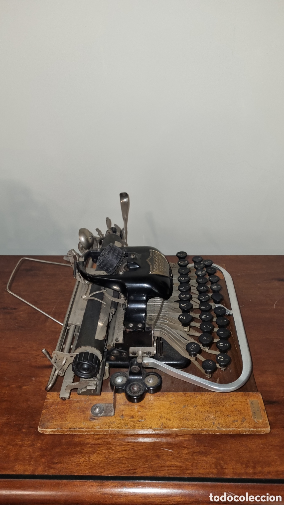 Antig&uuml;edades: M&aacute;quina de escribir Blickensdererfer - Foto 3
