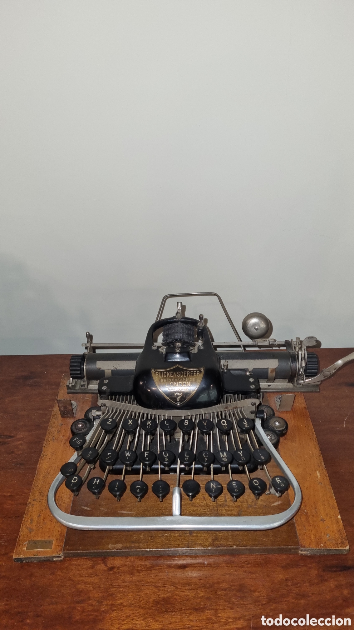 Antig&uuml;edades: M&aacute;quina de escribir Blickensdererfer - Foto 2