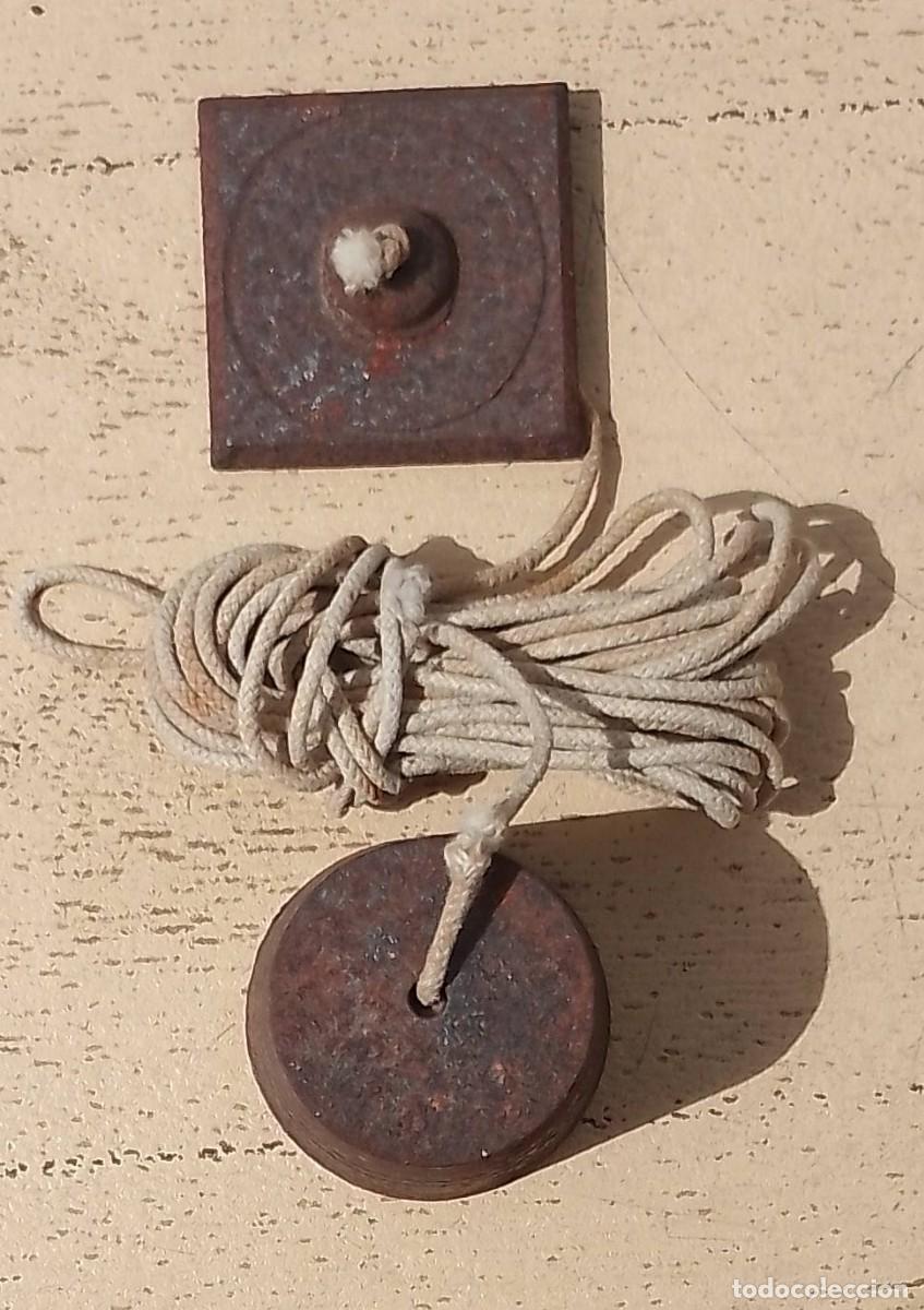 Antig&uuml;edades: Antigua Plomada de Alba&ntilde;il - Foto 2