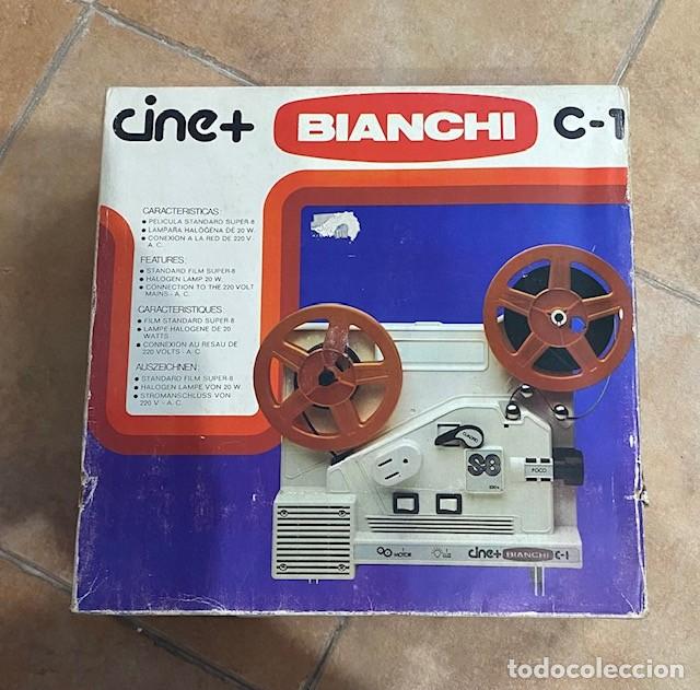 Antig&uuml;edades: C&aacute;mara cine Super 8 Bianchi C-1 - Foto 1