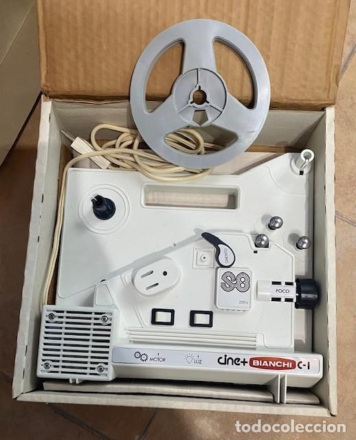 Antig&uuml;edades: C&aacute;mara cine Super 8 Bianchi C-1 - Foto 3