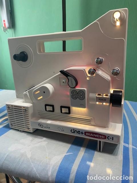 Antig&uuml;edades: C&aacute;mara cine Super 8 Bianchi C-1 - Foto 4