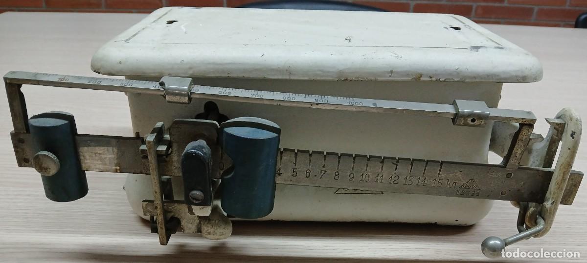 Antig&uuml;edades: Bascula bebe antigua Seca - Foto 2