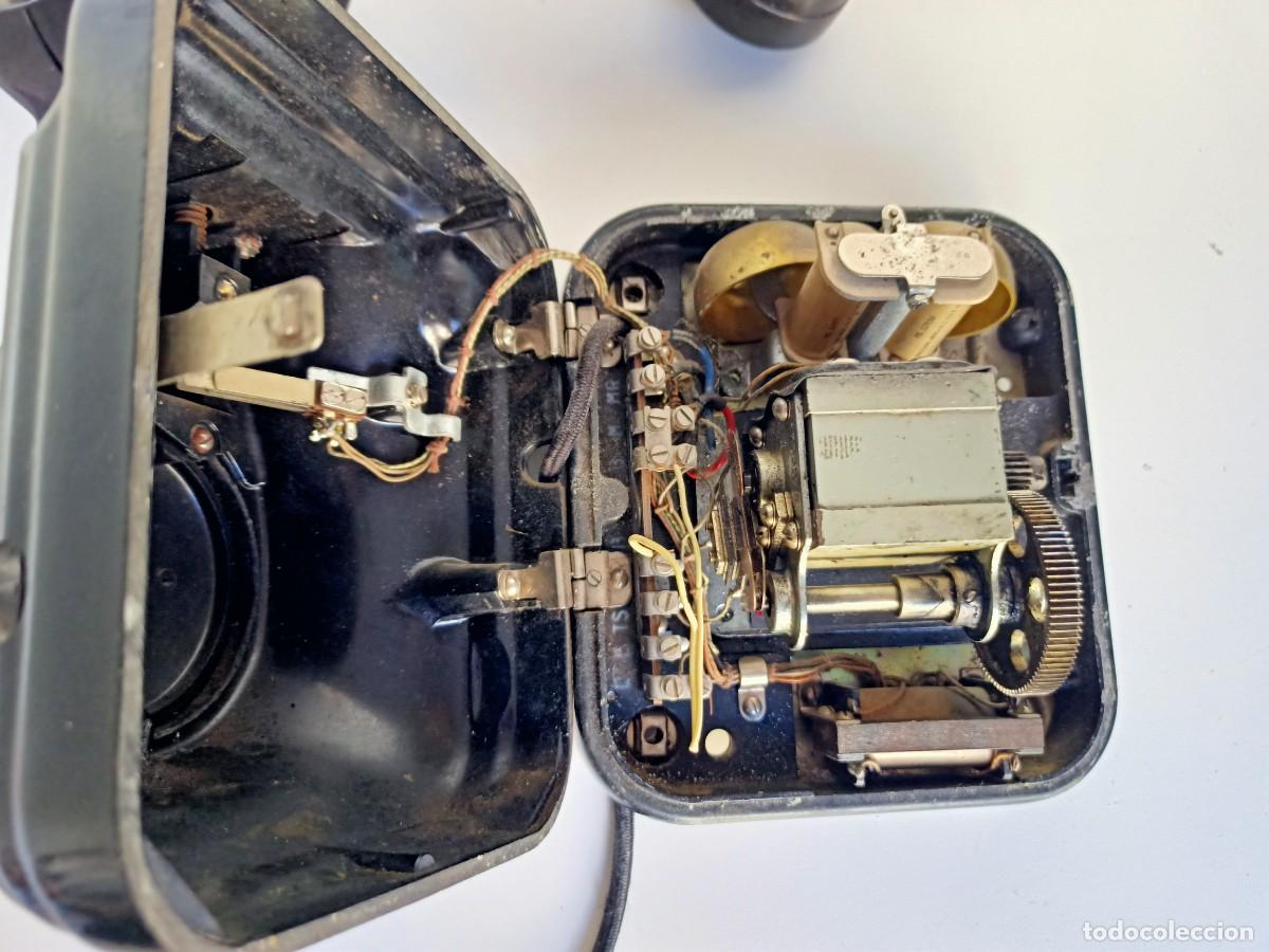 Tel&eacute;fonos: Antiguo tel&eacute;fono de manivela - Foto 3
