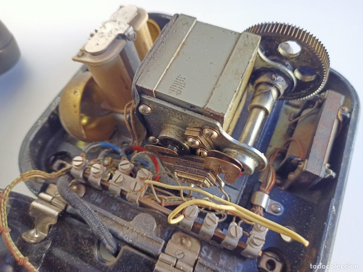 Tel&eacute;fonos: Antiguo tel&eacute;fono de manivela - Foto 4
