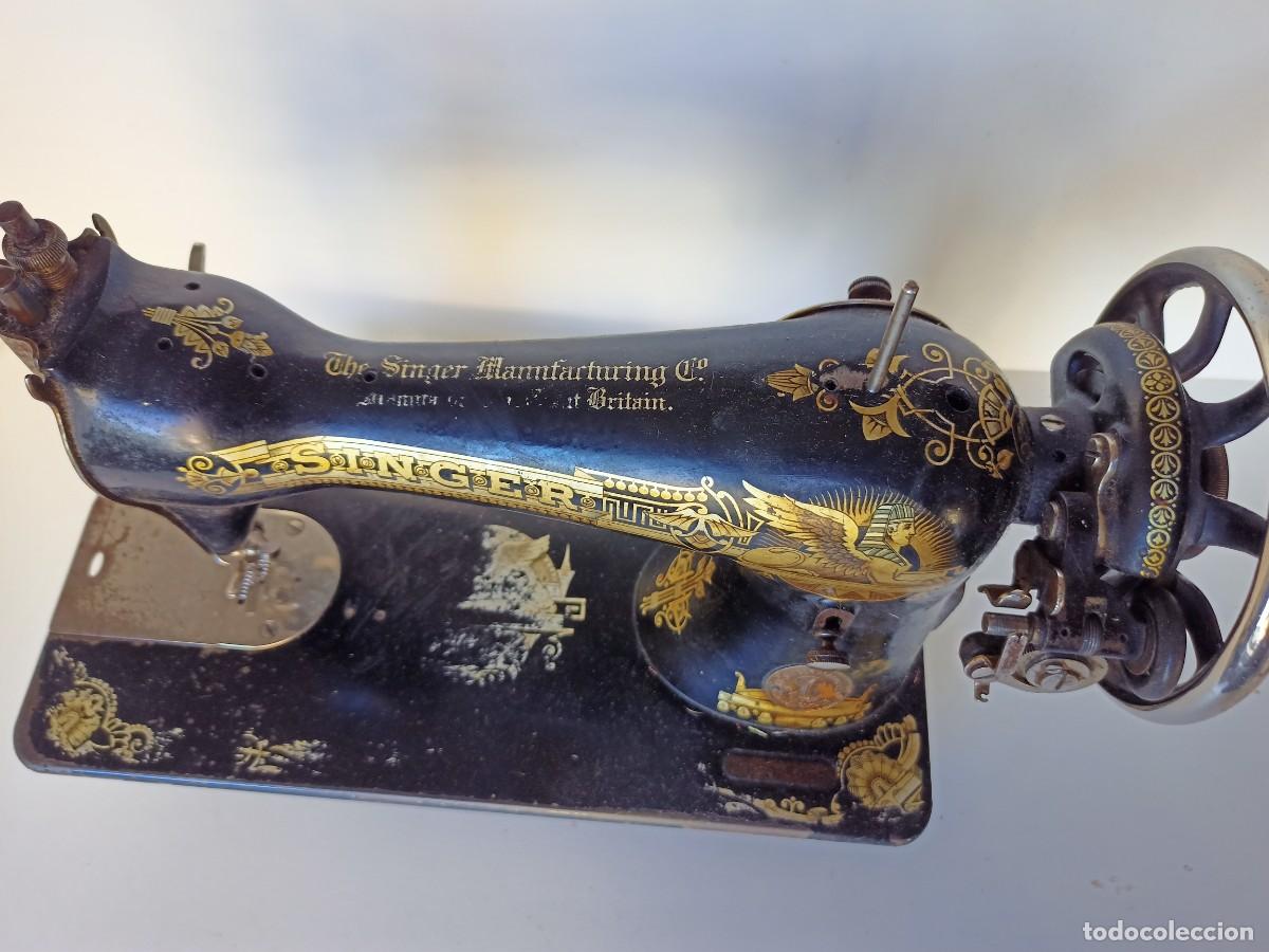 Antig&uuml;edades: Maquina de coser Singer - Foto 2