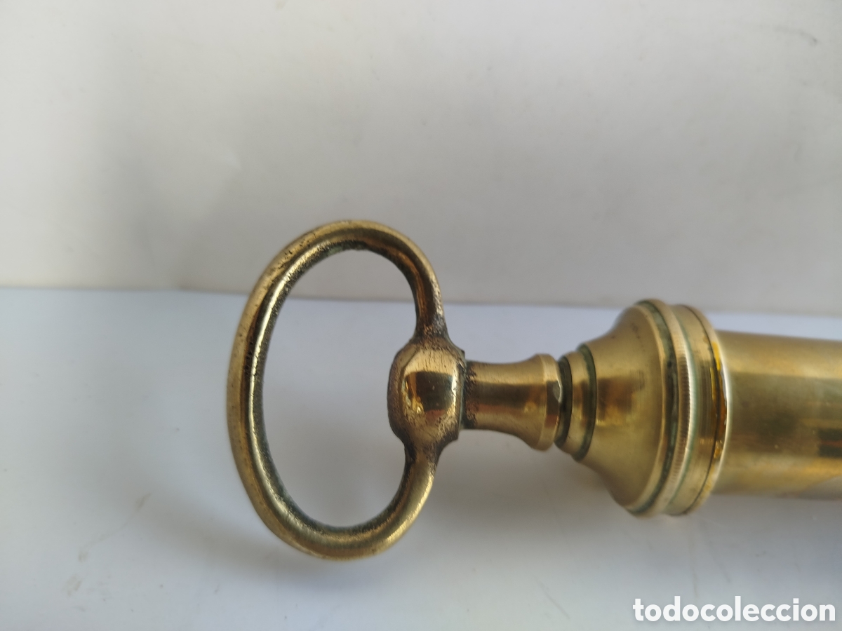 Antig&uuml;edades: Instrumento m&eacute;dico de lat&oacute;n - Foto 5