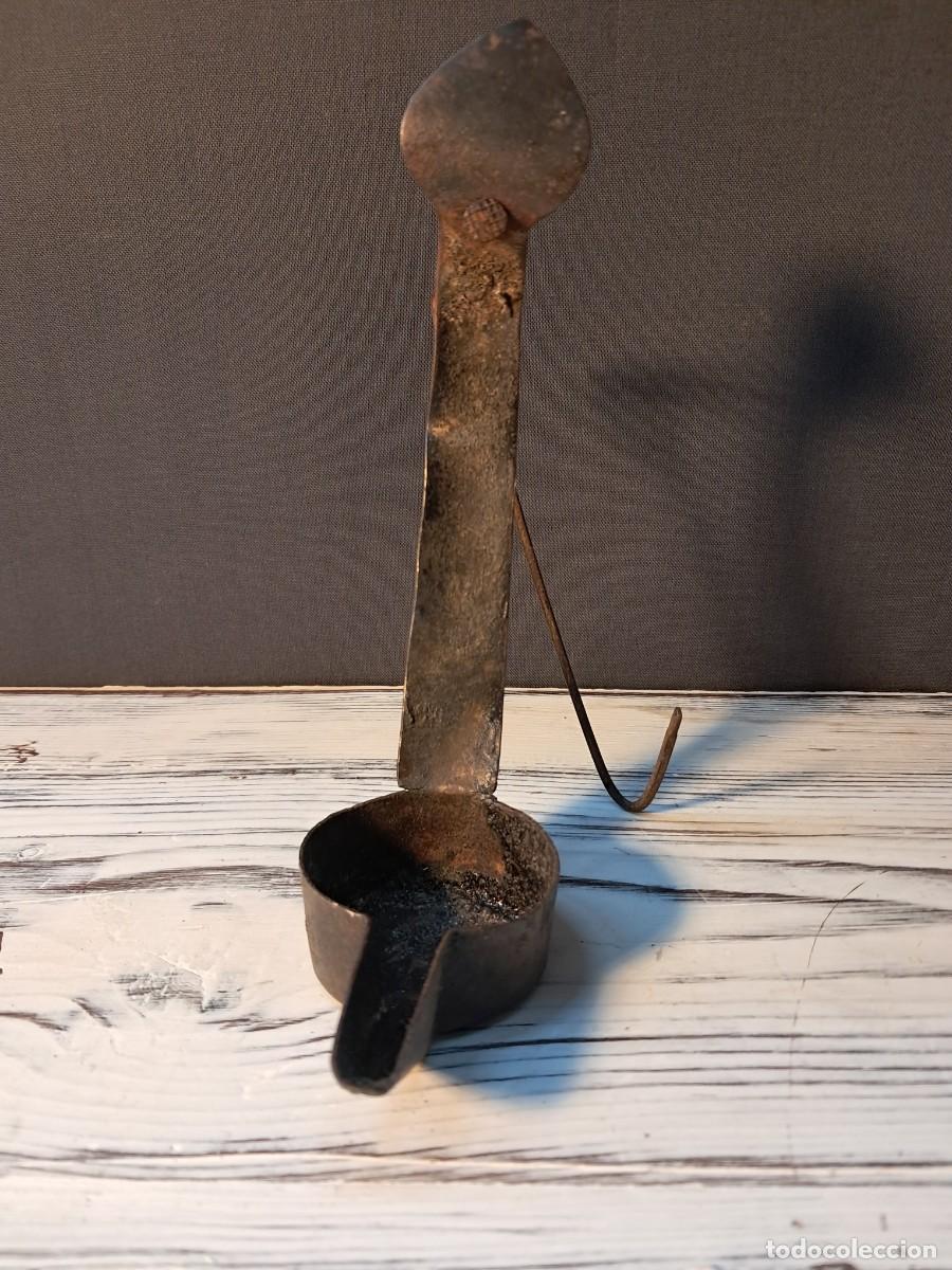Antig&uuml;edades: CANDIL DE ACEITE ANTIGUO - Foto 2