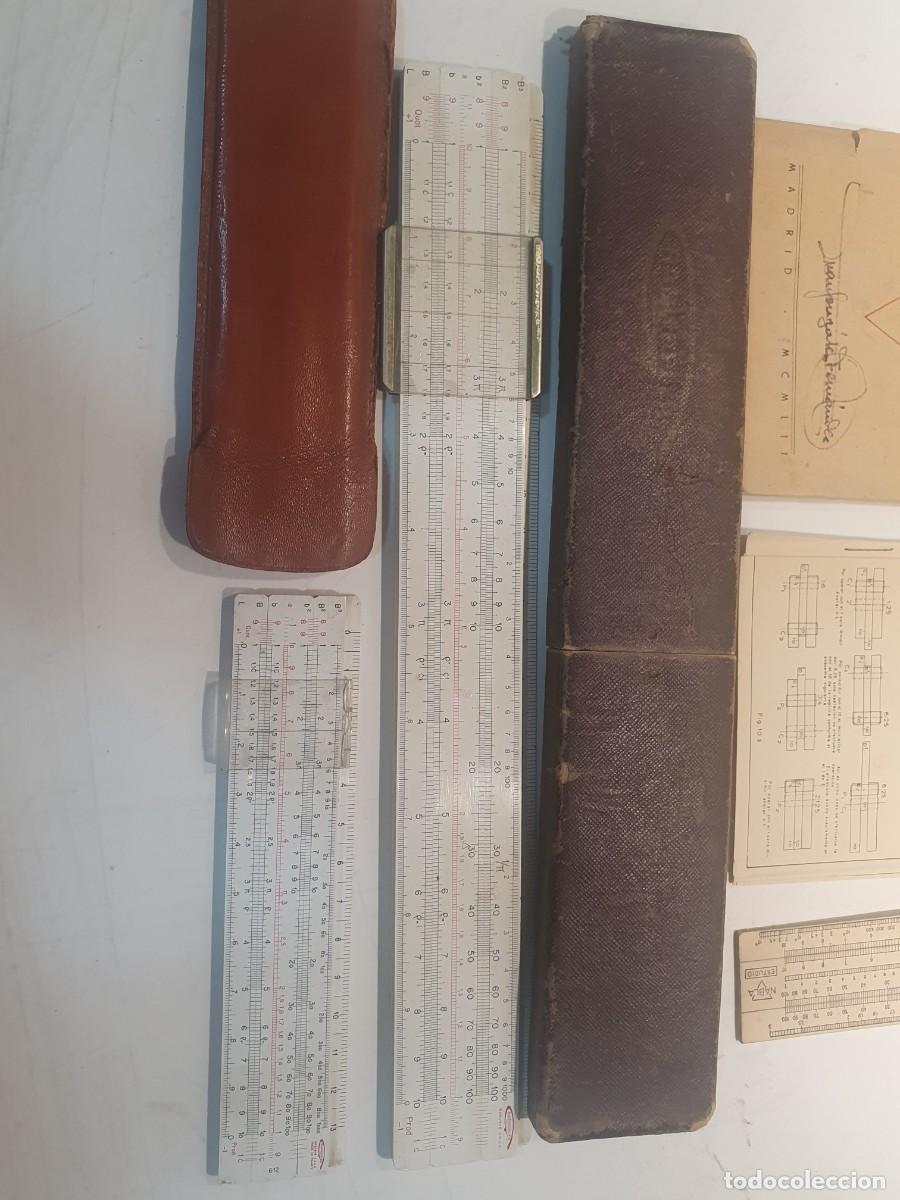 Antig&uuml;edades: Regla de calculo Raphoplex Aprenda a manejar Nabla - Foto 5