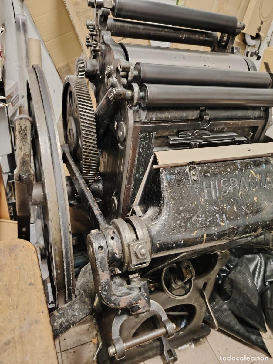 Antig&uuml;edades: Maquinae Impresion tipografica Minerva - Foto 2