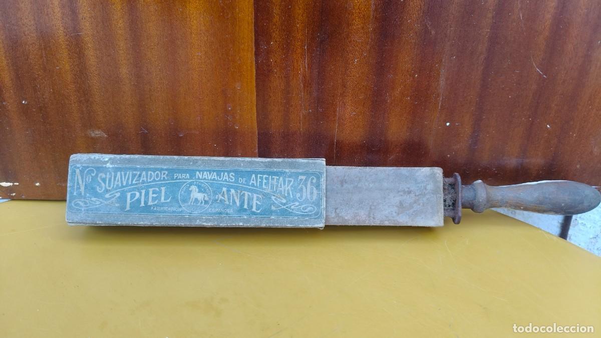 Antig&uuml;edades: Affilador de barbero antiguo - Foto 2