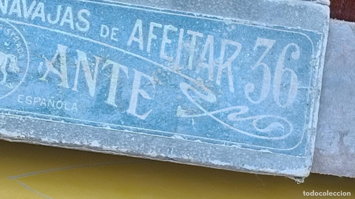 Antig&uuml;edades: Affilador de barbero antiguo - Foto 6