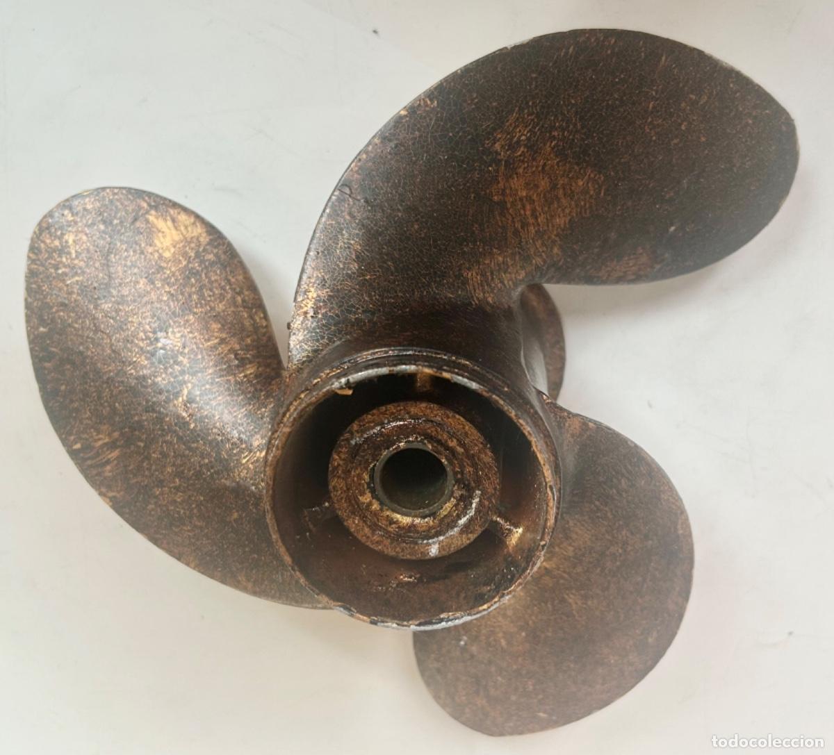 Antig&uuml;edades: ANTIGUA H&Eacute;LICE ALEACI&Oacute;N 22 CMS-BARCO - Foto 2