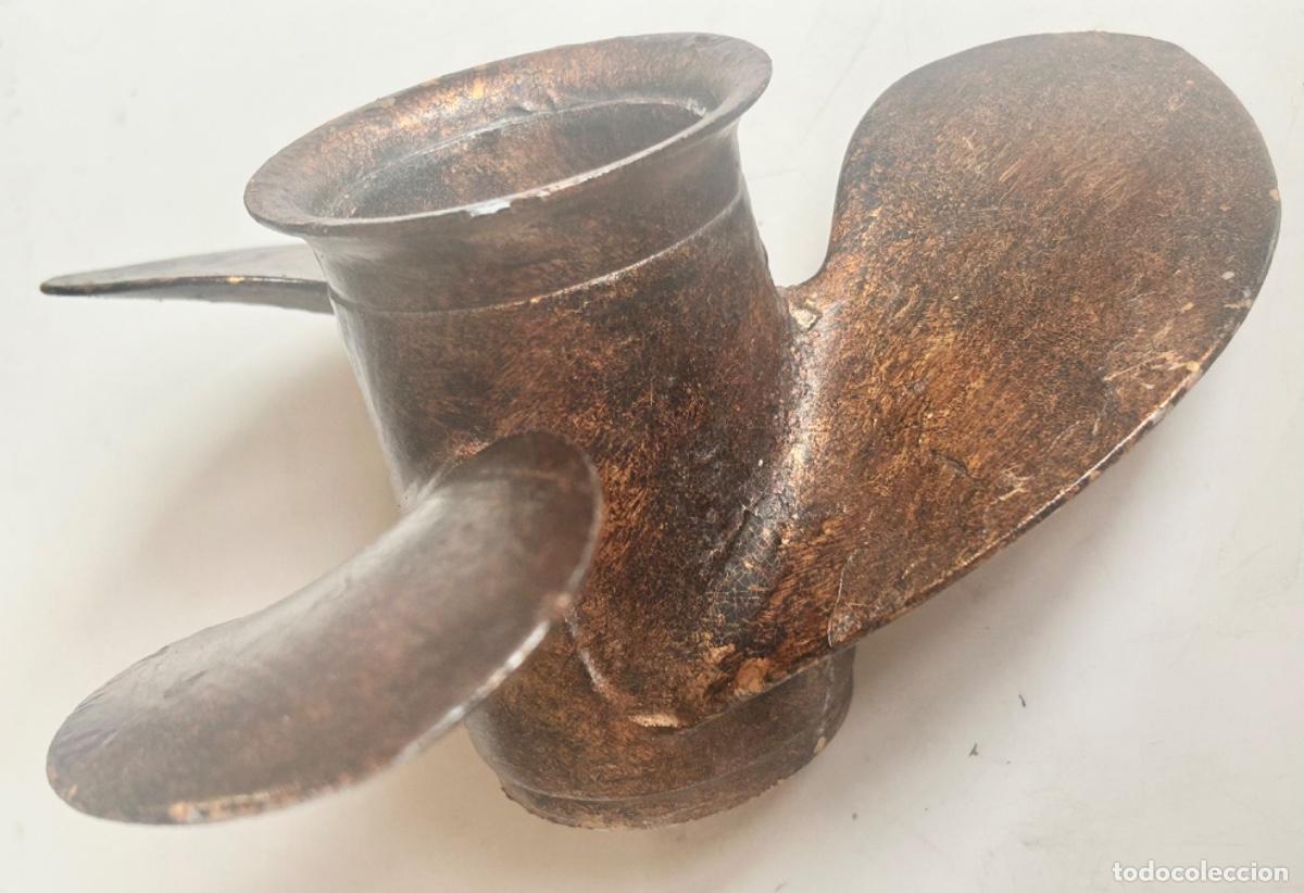 Antig&uuml;edades: ANTIGUA H&Eacute;LICE ALEACI&Oacute;N 22 CMS-BARCO - Foto 5