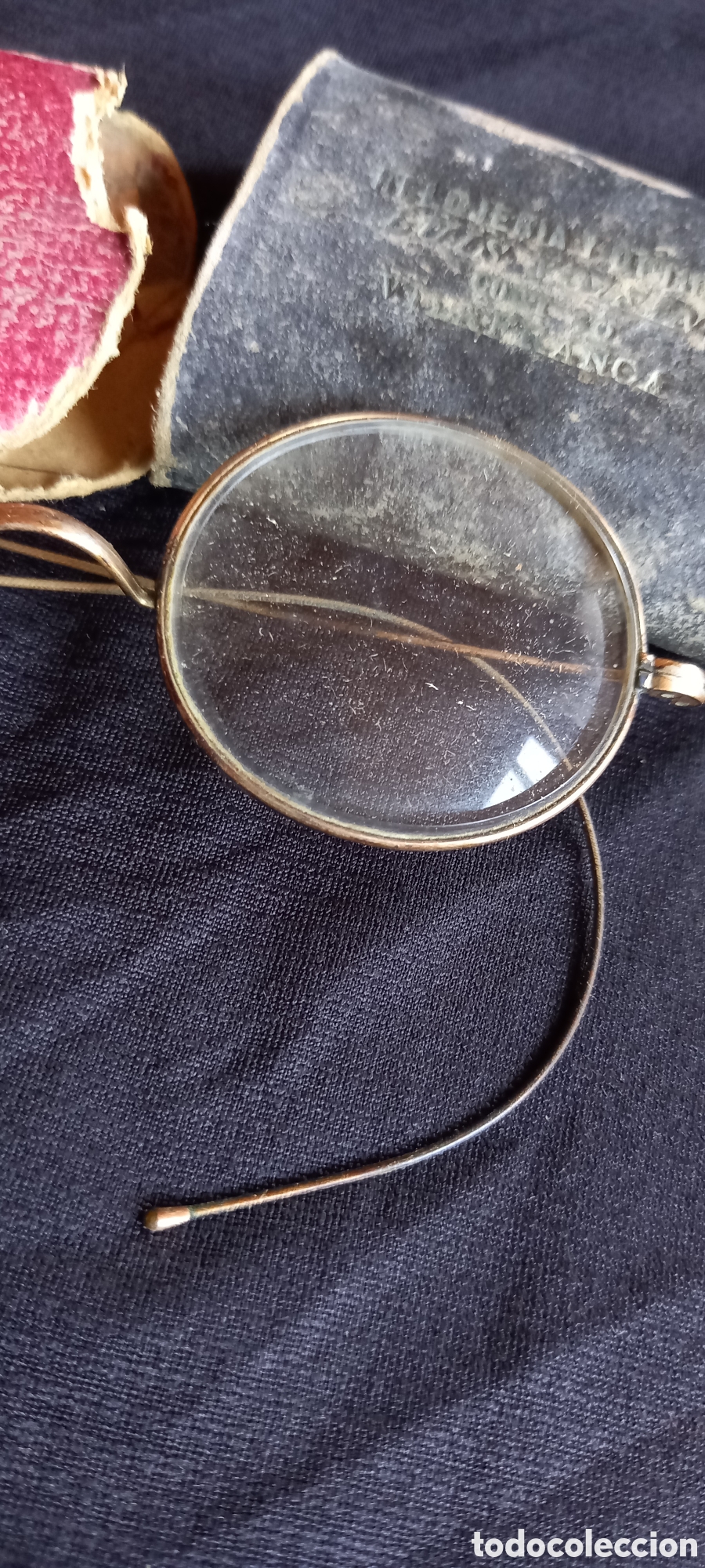 Antig&uuml;edades: ANTIGUAS GAFAS EN SU FUNDA - Foto 3