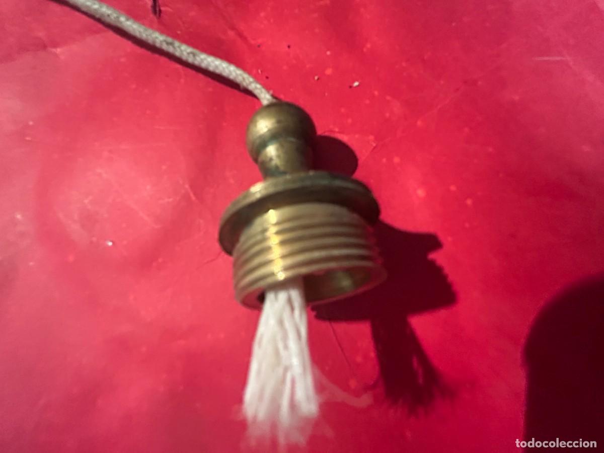 Antig&uuml;edades: Plomada pendulo de bronce, herramienta alba&ntilde;il - Foto 6