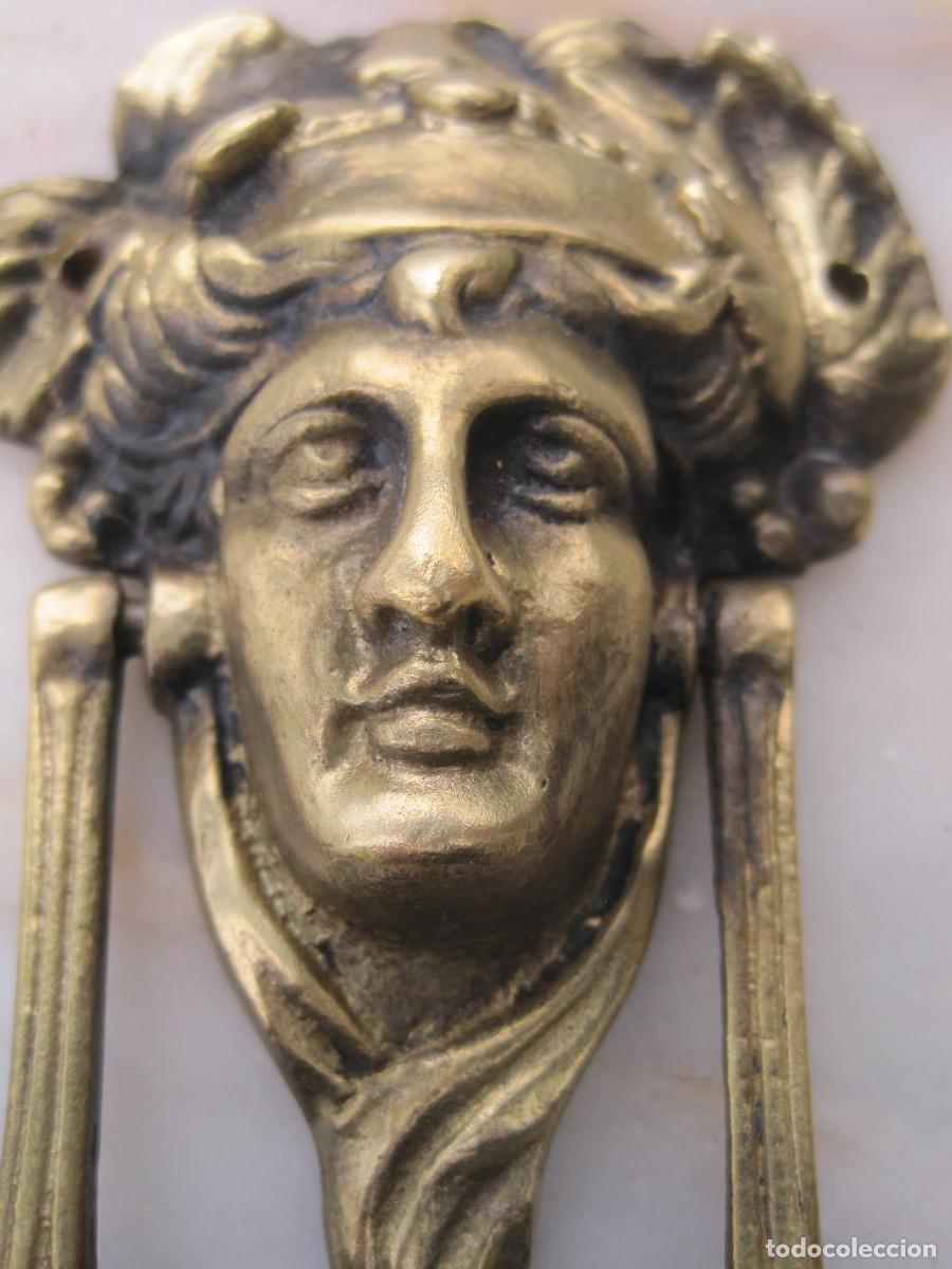 Antig&uuml;edades: ALDABA DE BRONCE - LLAMADOR DE PUERTA - Foto 2