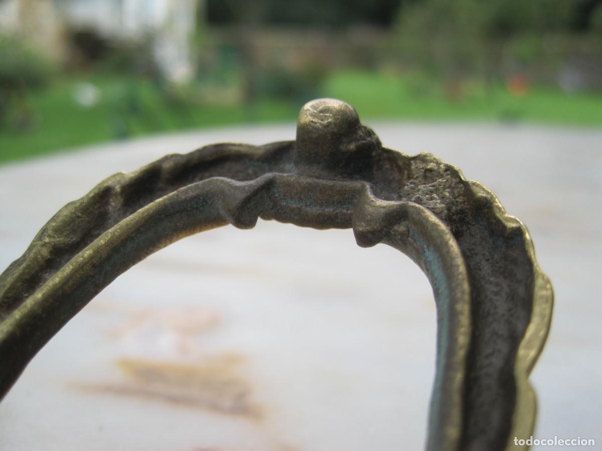 Antig&uuml;edades: ALDABA DE BRONCE - LLAMADOR DE PUERTA - Foto 5