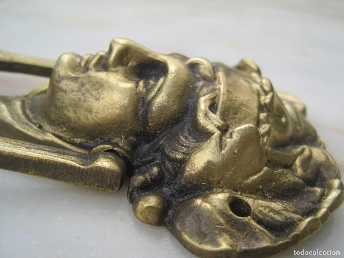 Antig&uuml;edades: ALDABA DE BRONCE - LLAMADOR DE PUERTA - Foto 8